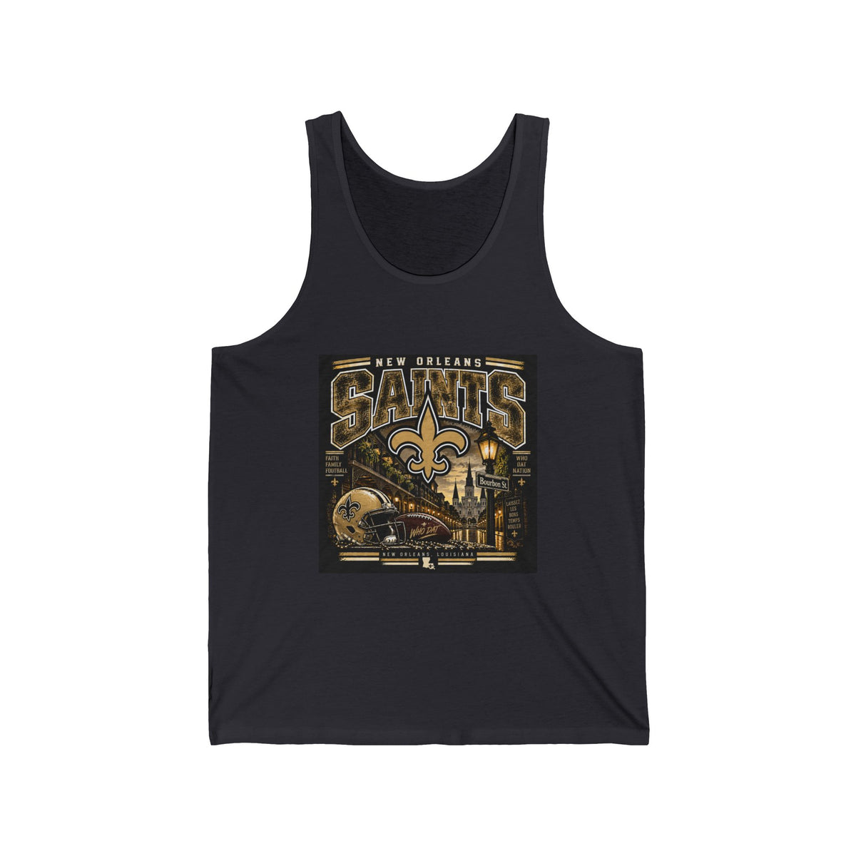 Saints Nation Glory Tee - Athletic Tank