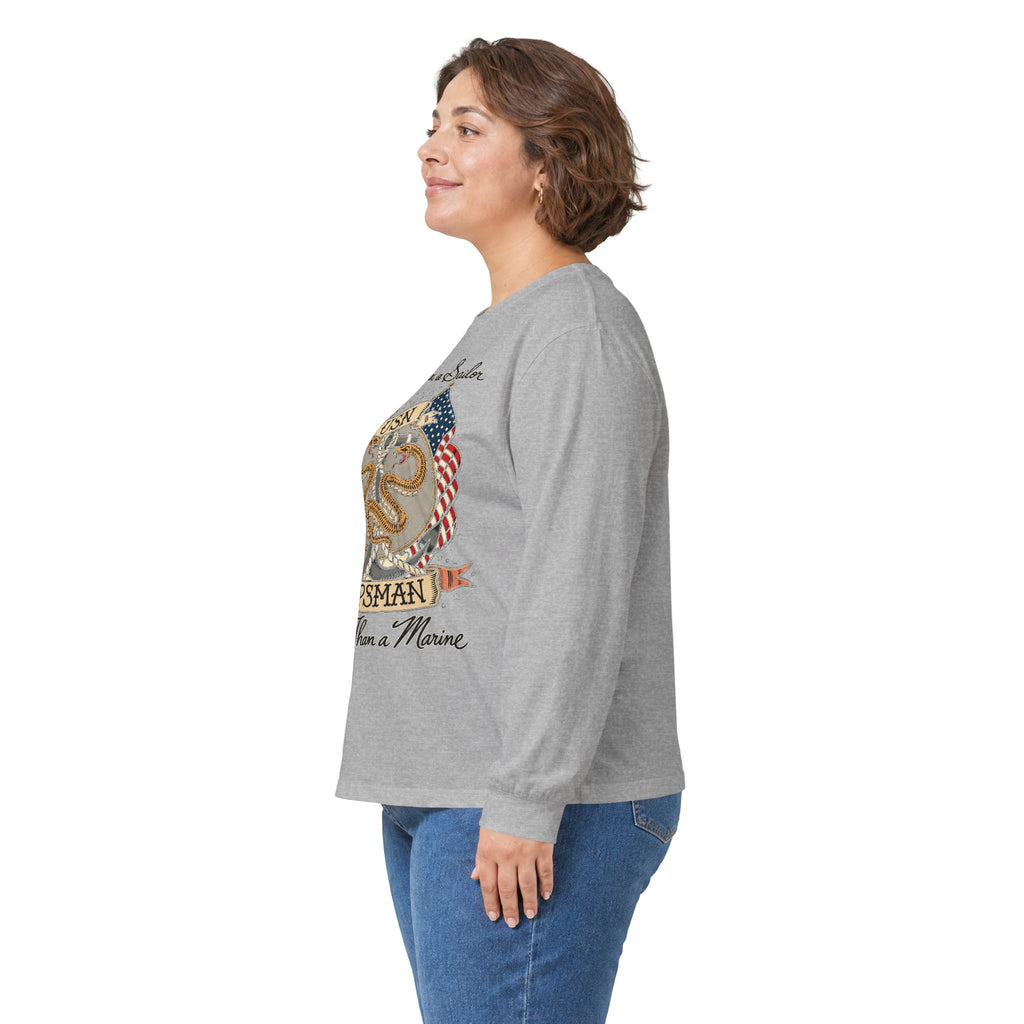 Corpsman Pride Crest - Unisex Ultra Cotton Long Sleeve Tee