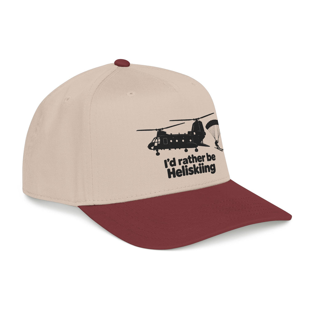 Id Rather Be Heliskiing - OTTO Baseball Hat