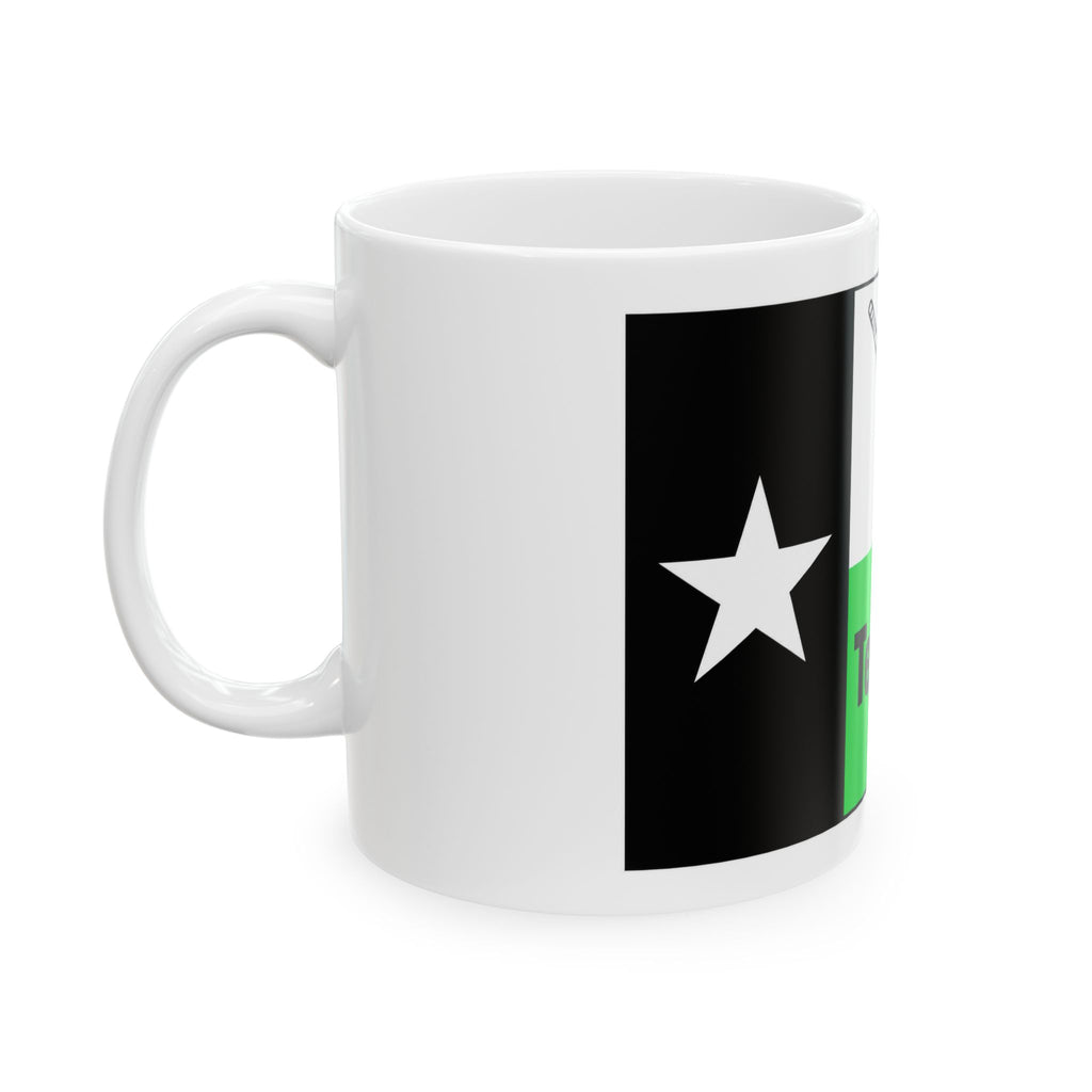 Texas Hockey Flag - Ceramic Mug 11oz and 15oz