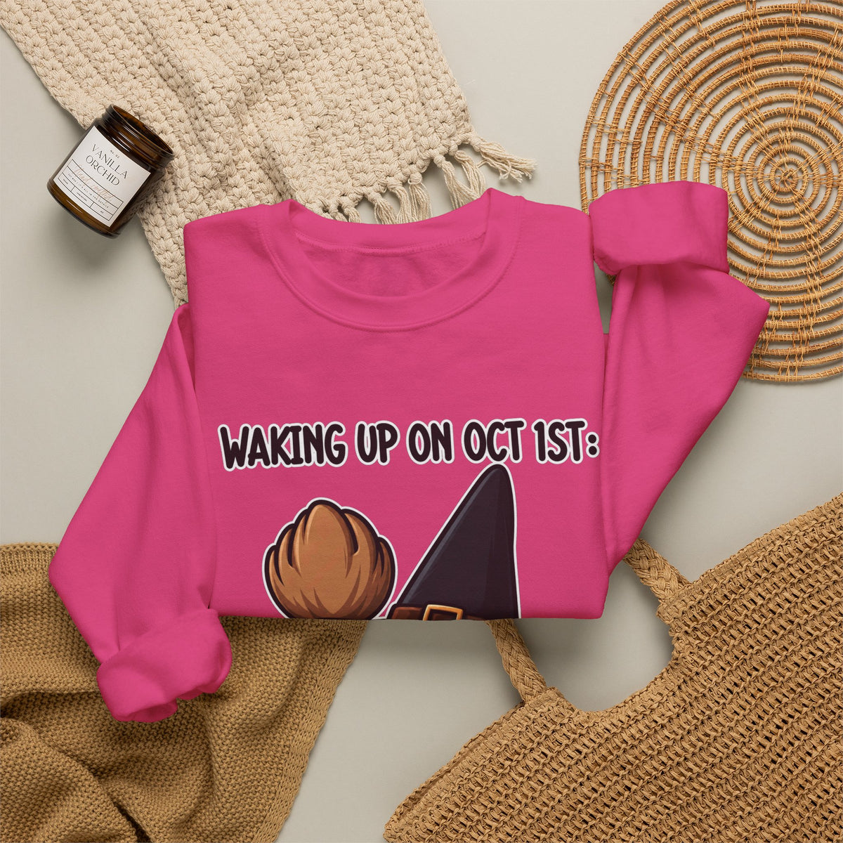 Waking Up On Oct 1st - Crewneck Sweatshirt