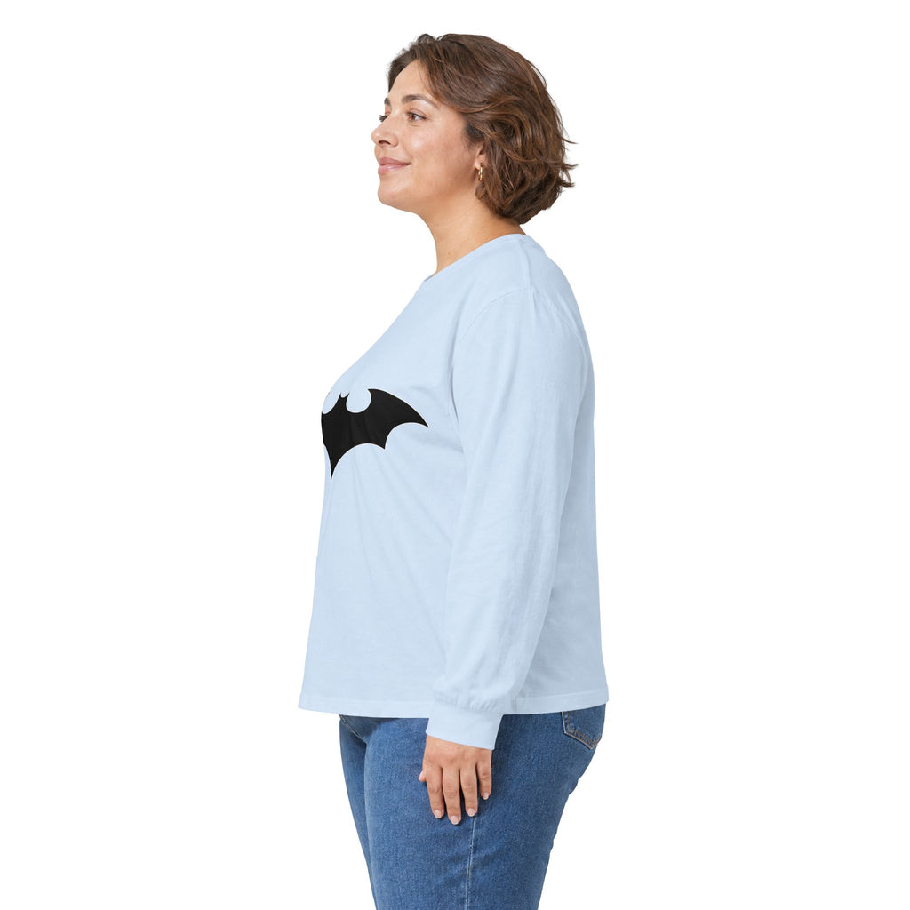 Midnight Bat Emblem - Unisex Ultra Cotton Long Sleeve Tee