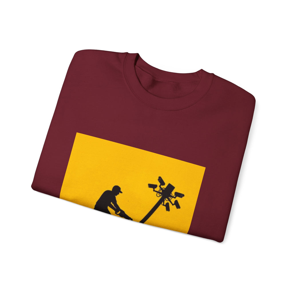 Surveillance Sabotage Tee - Crewneck Sweatshirt