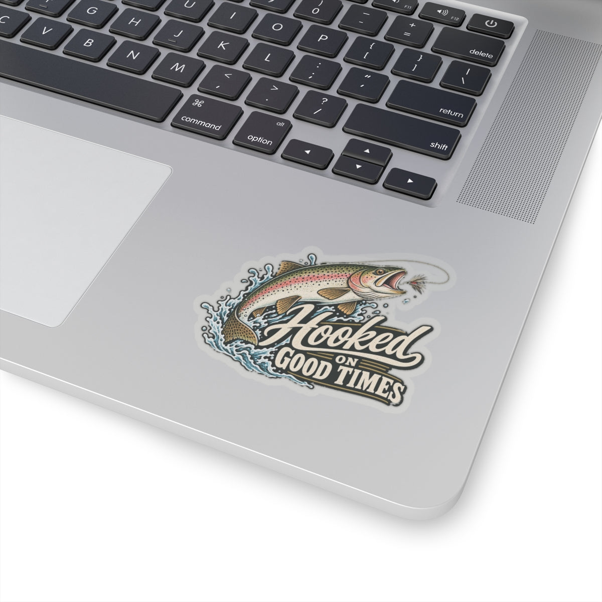 Hooked on Good Times - Kiss-Cut Sticker