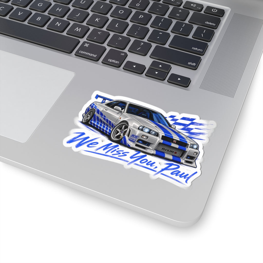 We miss you Paul - Kiss-Cut Sticker
