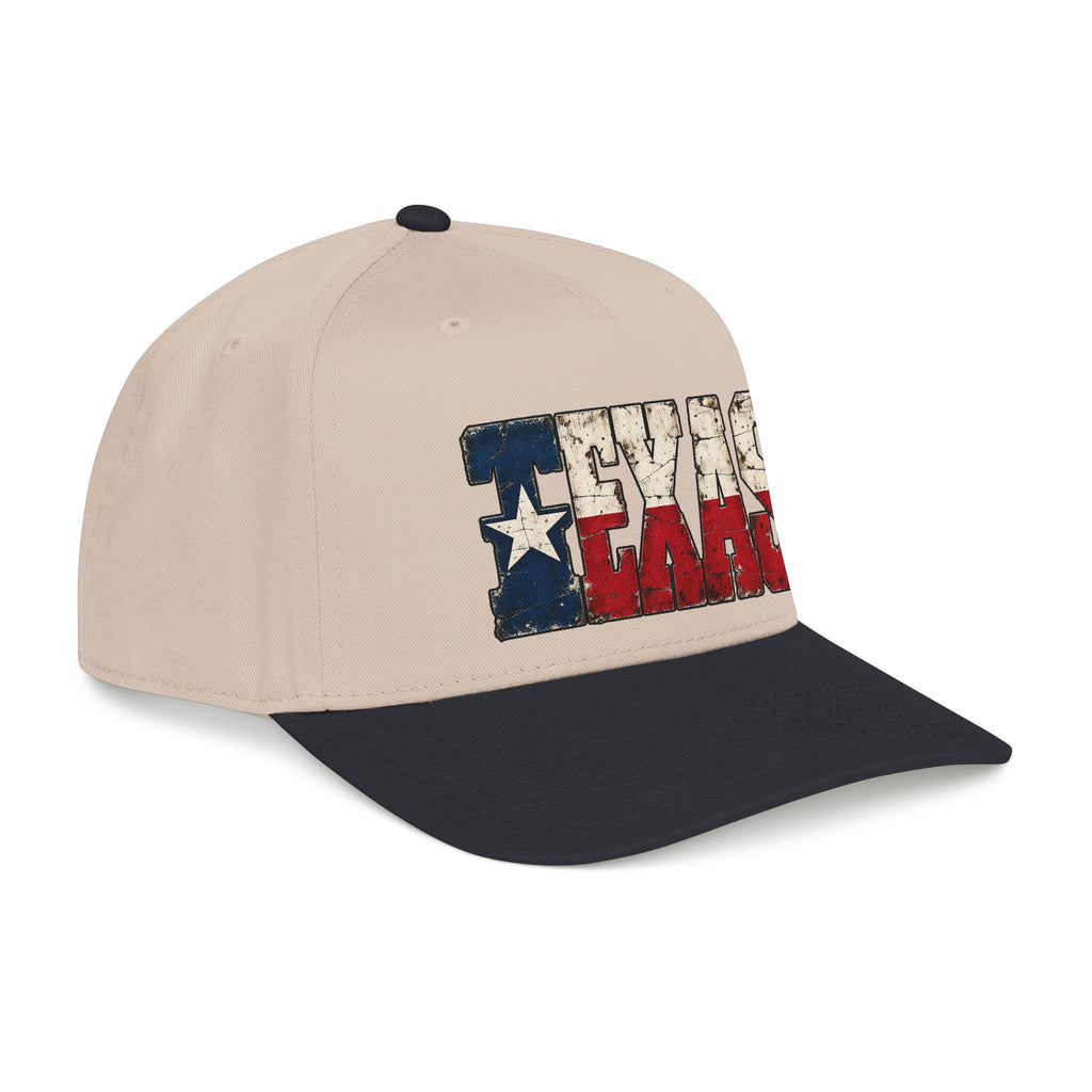 Texas Flag Block Letters - OTTO Baseball Hat