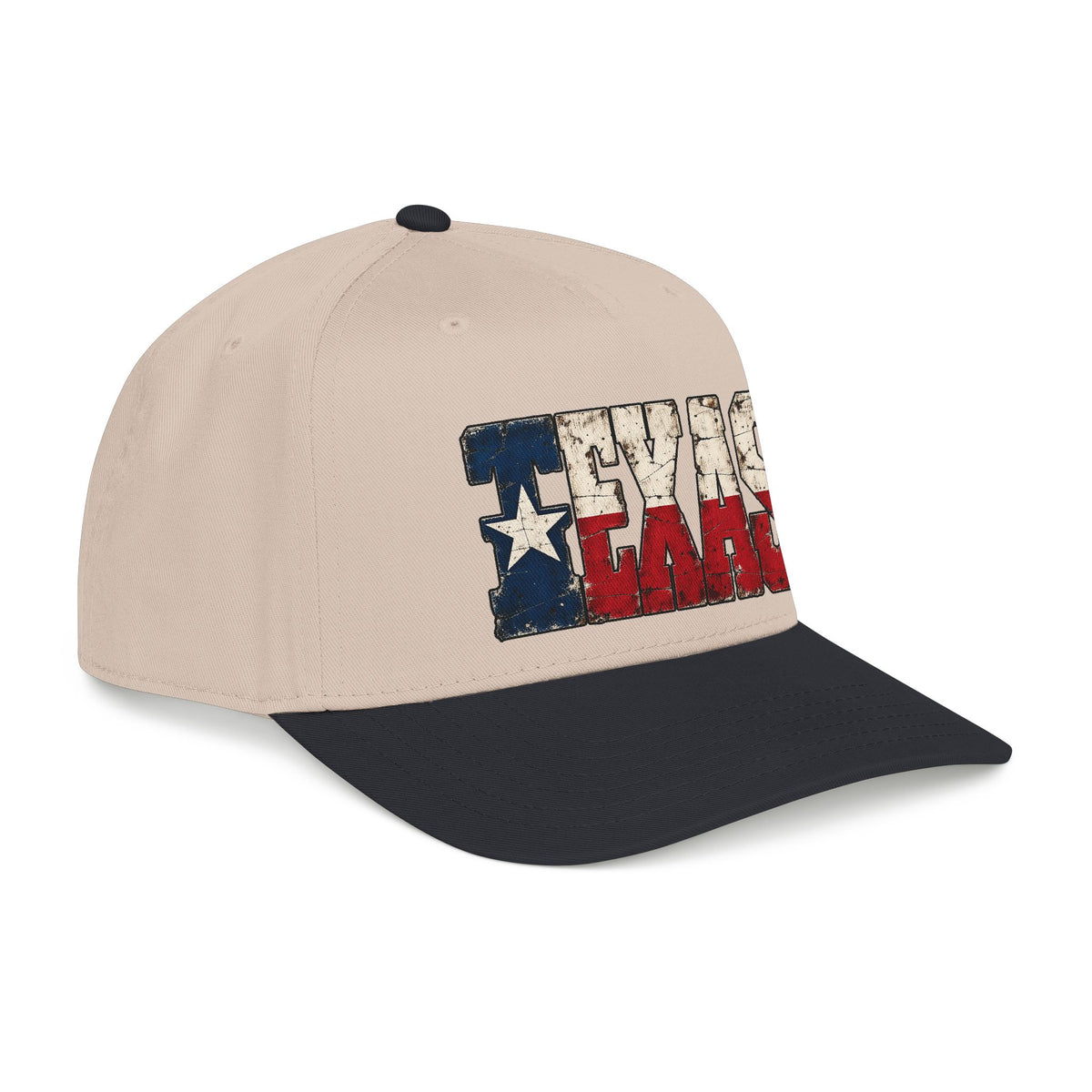 Texas Flag Block Letters - OTTO Baseball Hat