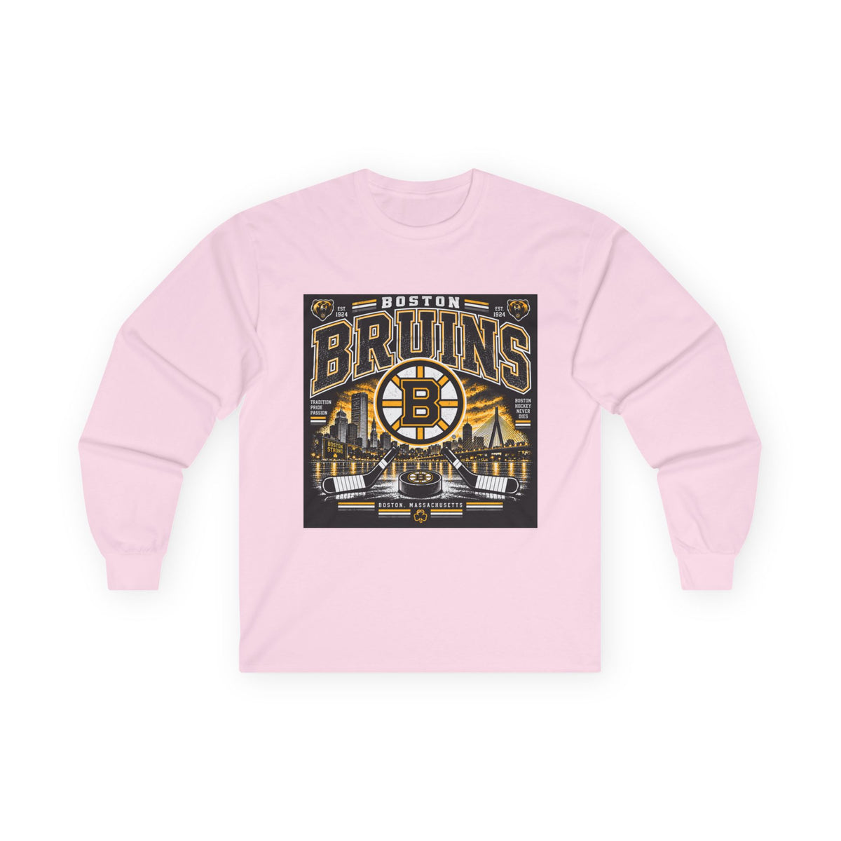Boston Bruins Heritage - Unisex Ultra Cotton Long Sleeve Tee