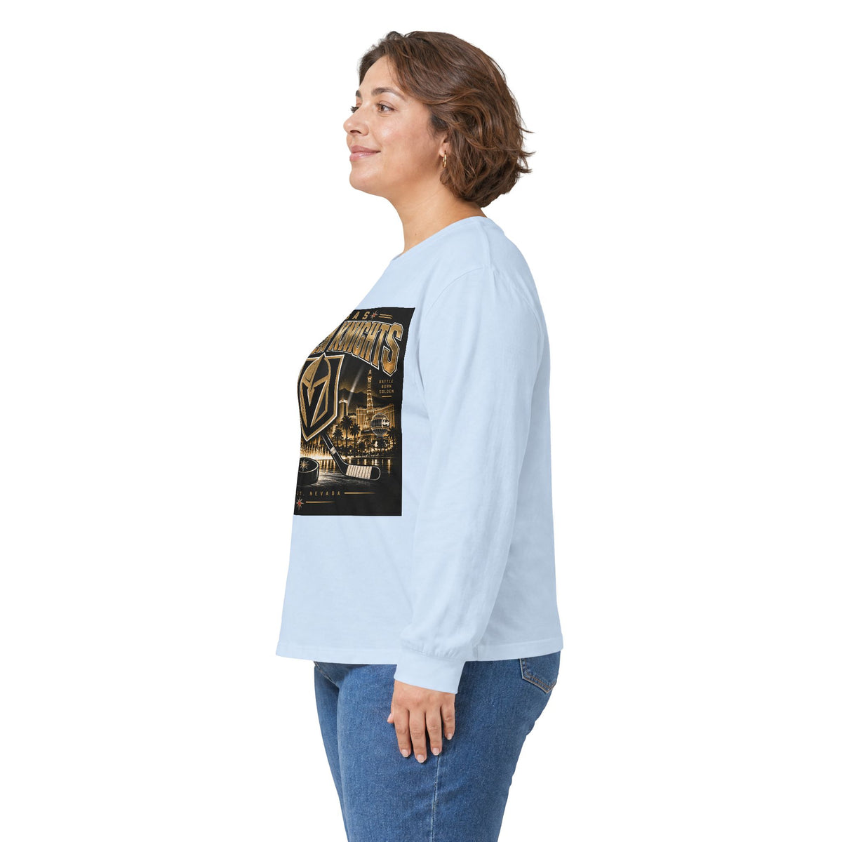 Golden Knights Vegas Nights - Unisex Ultra Cotton Long Sleeve Tee