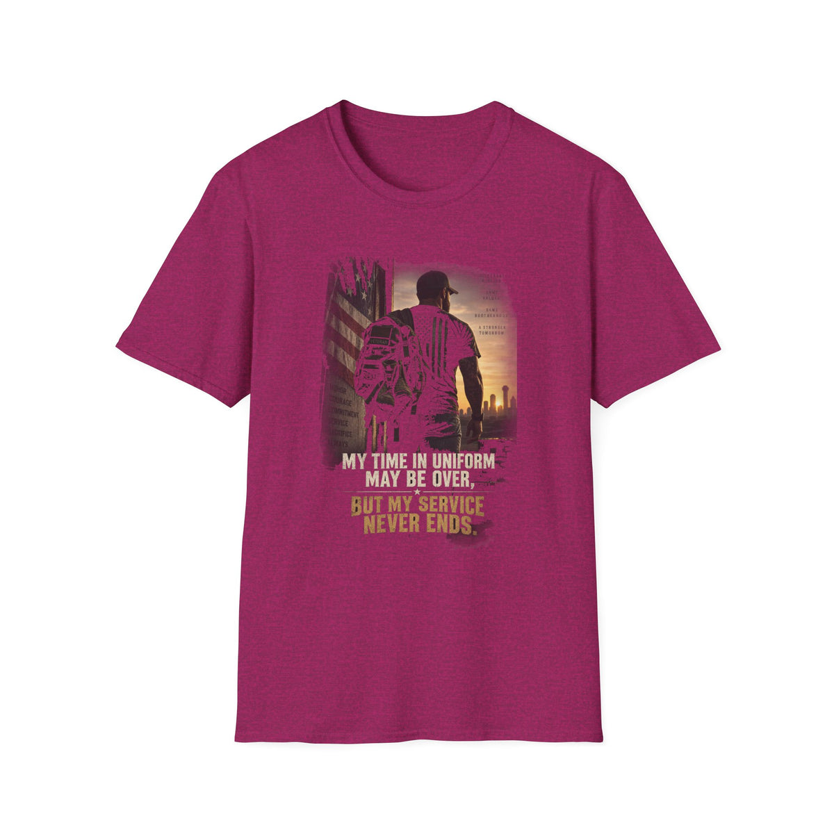 Service Never Ends - Classic Tee