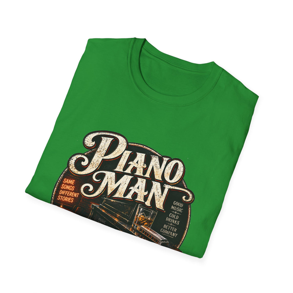 Piano Man Retro Bar - Classic Tee
