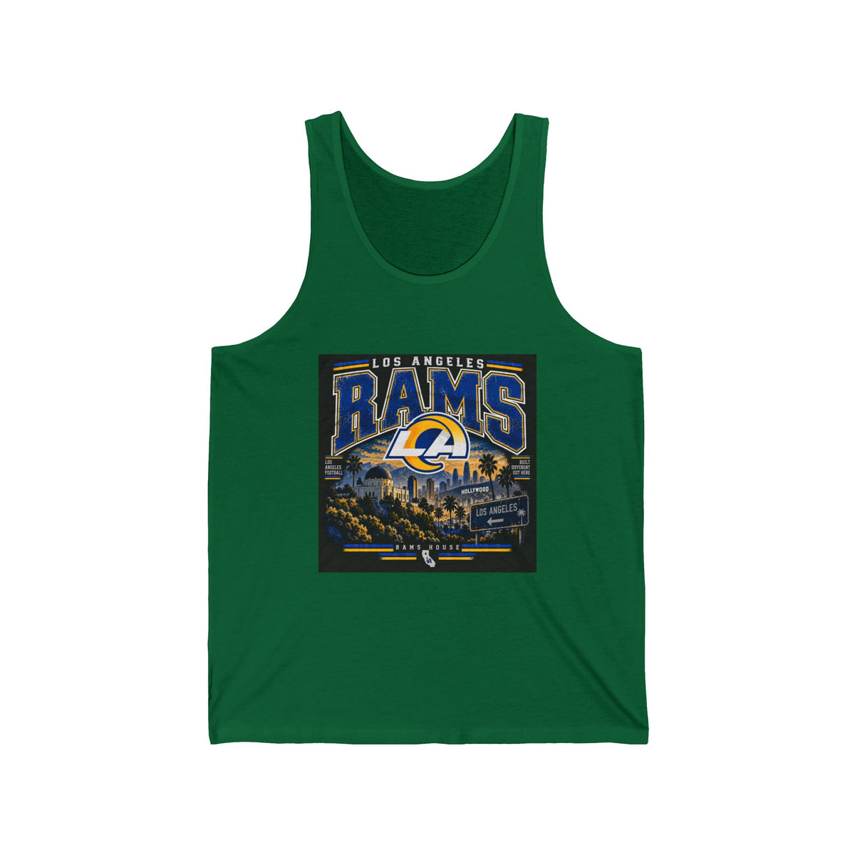 LA Rams House Pride - Athletic Tank