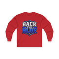 Back the Blue Shield - Unisex Ultra Cotton Long Sleeve Tee