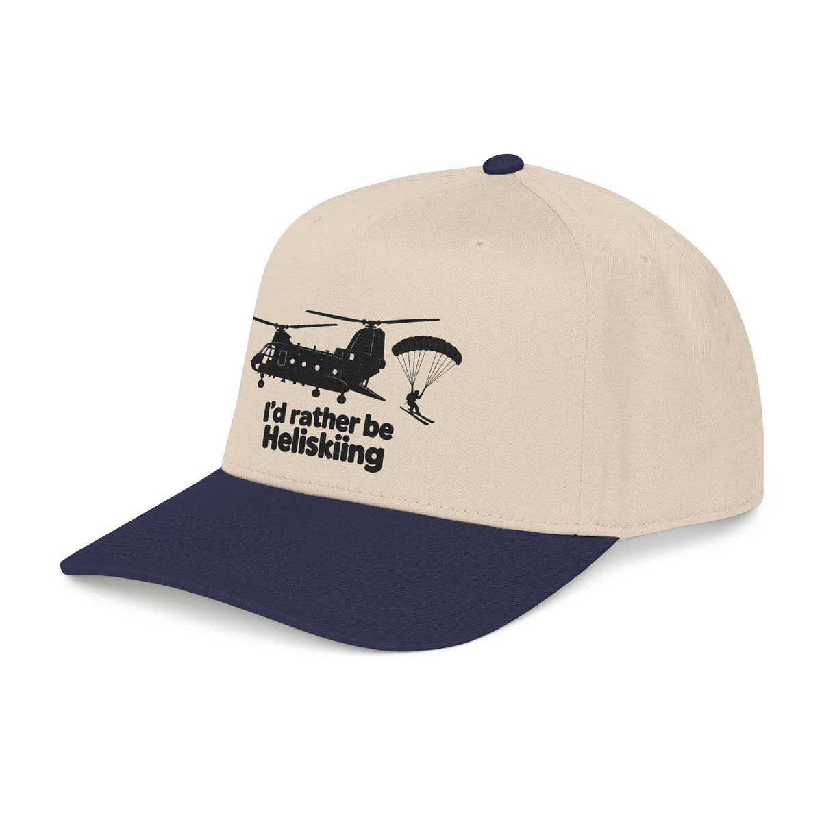 Id Rather Be Heliskiing - OTTO Baseball Hat