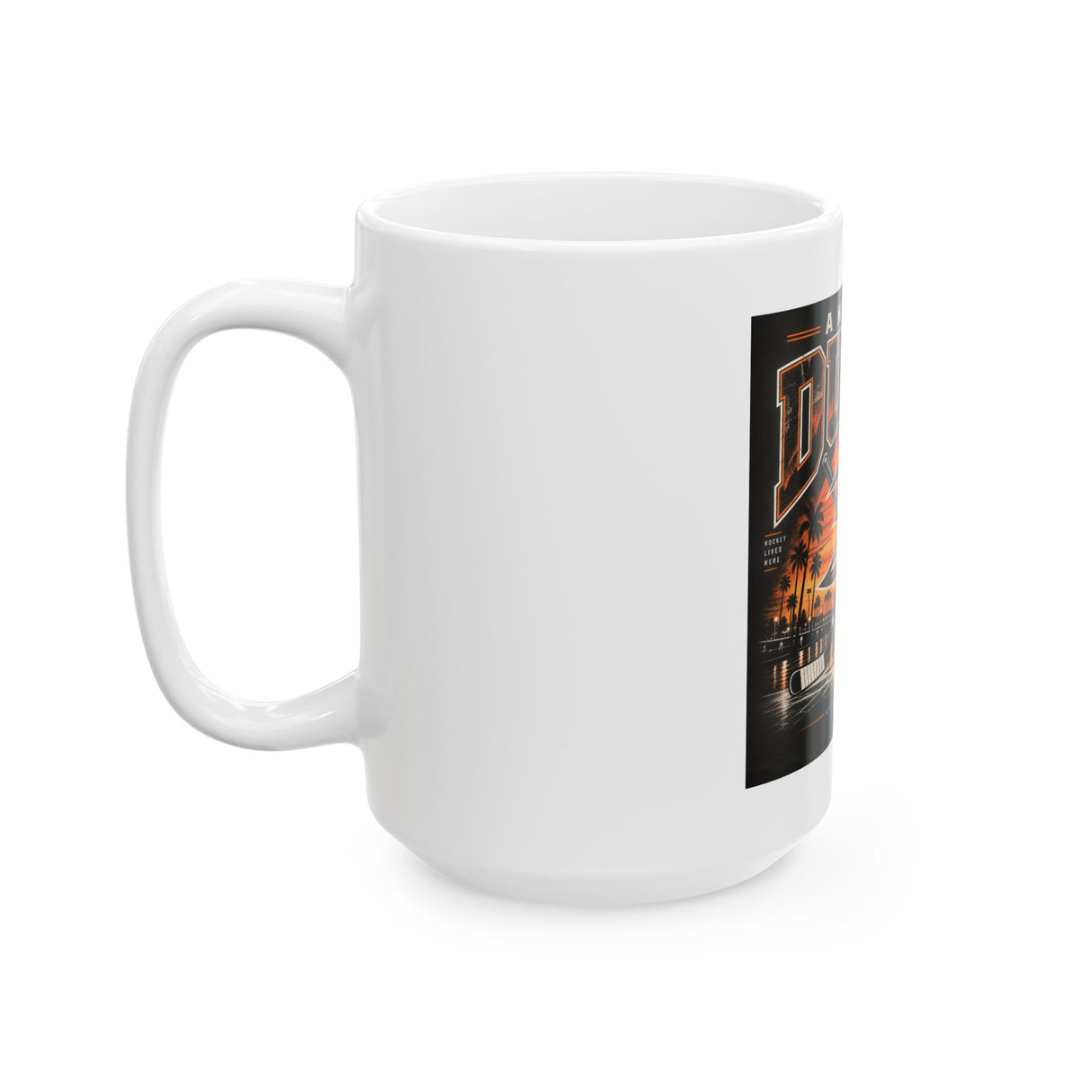 Anaheim Ducks Hockey Nights - Ceramic Mug 11oz and 15oz