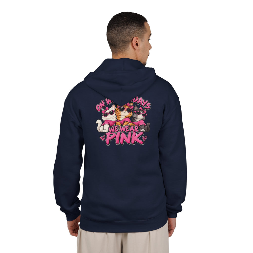 On Wednesdays We Wear Pink - Full-Zip Hooded Sweatshirt