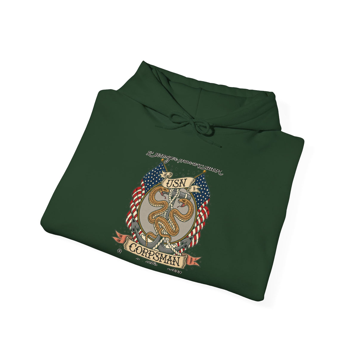 Corpsman Pride Crest - Hoodie
