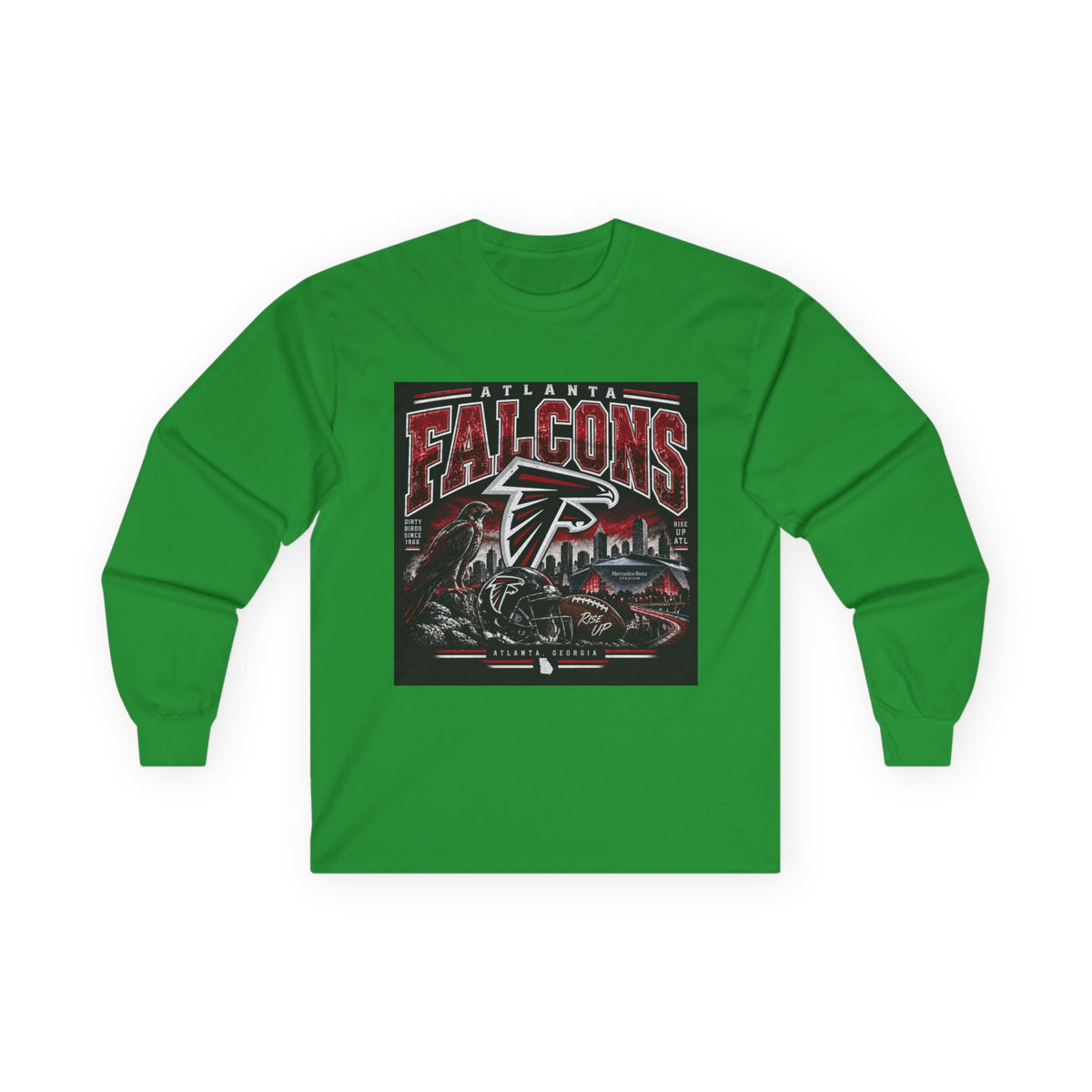 Atlanta Falcons Rise Up - Unisex Ultra Cotton Long Sleeve Tee