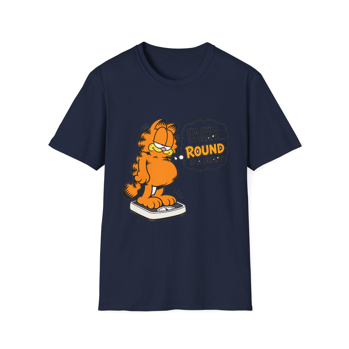 Round Shape Garfield - Classic Tee