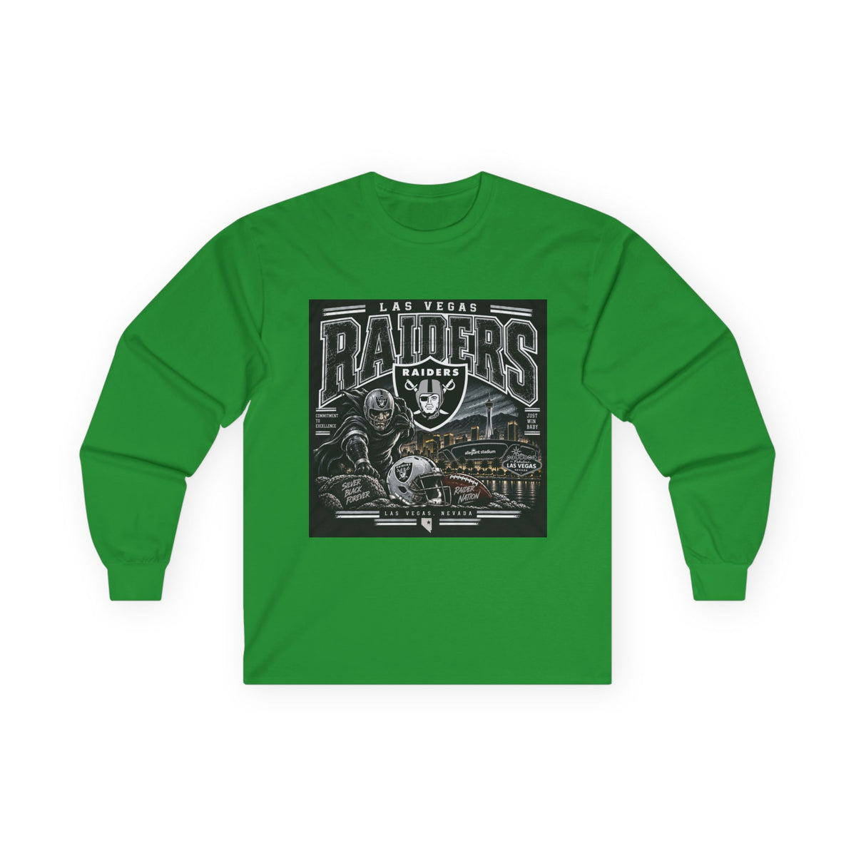 Las Vegas Raiders Nation - Unisex Ultra Cotton Long Sleeve Tee