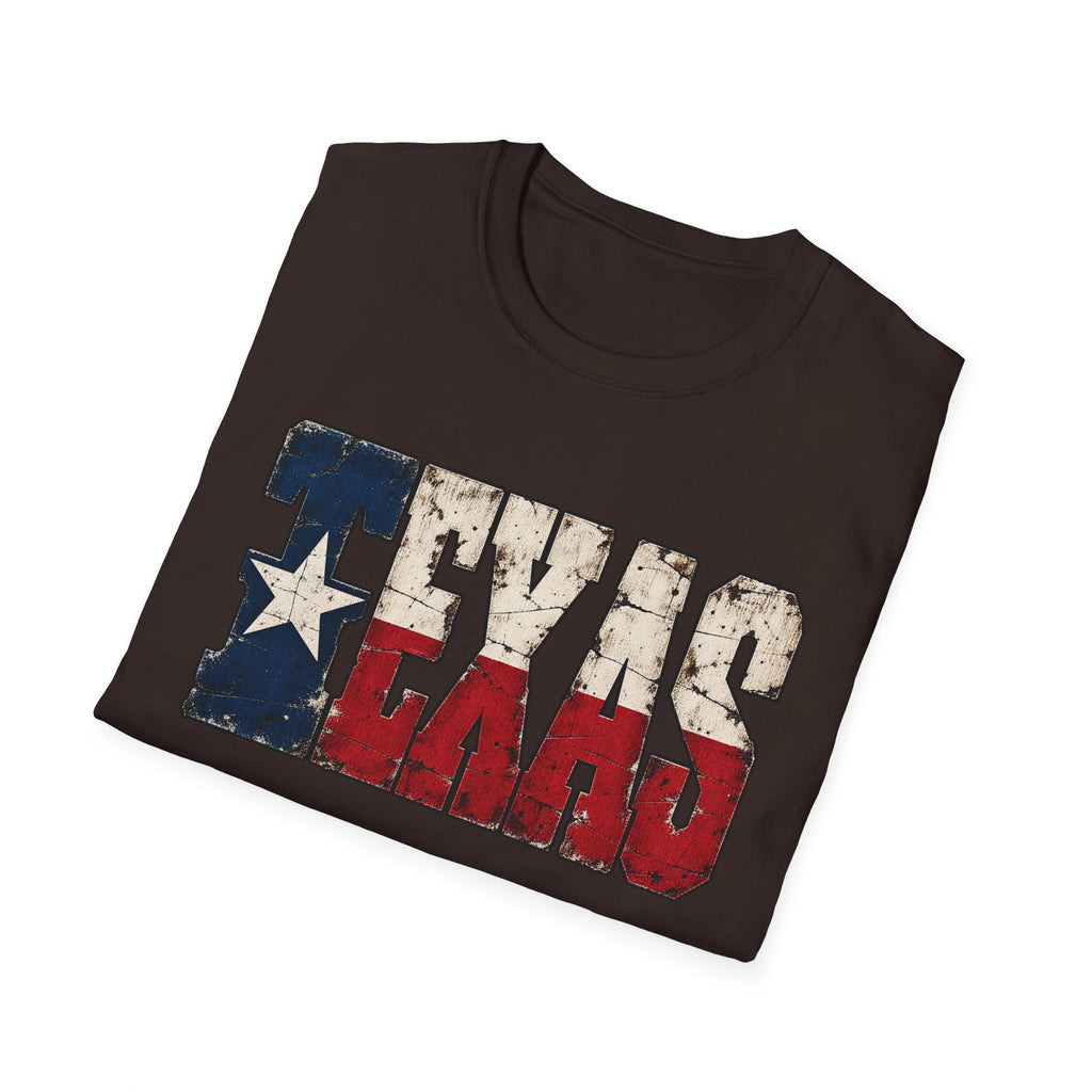 Texas Flag Block Letters - Classic Tee