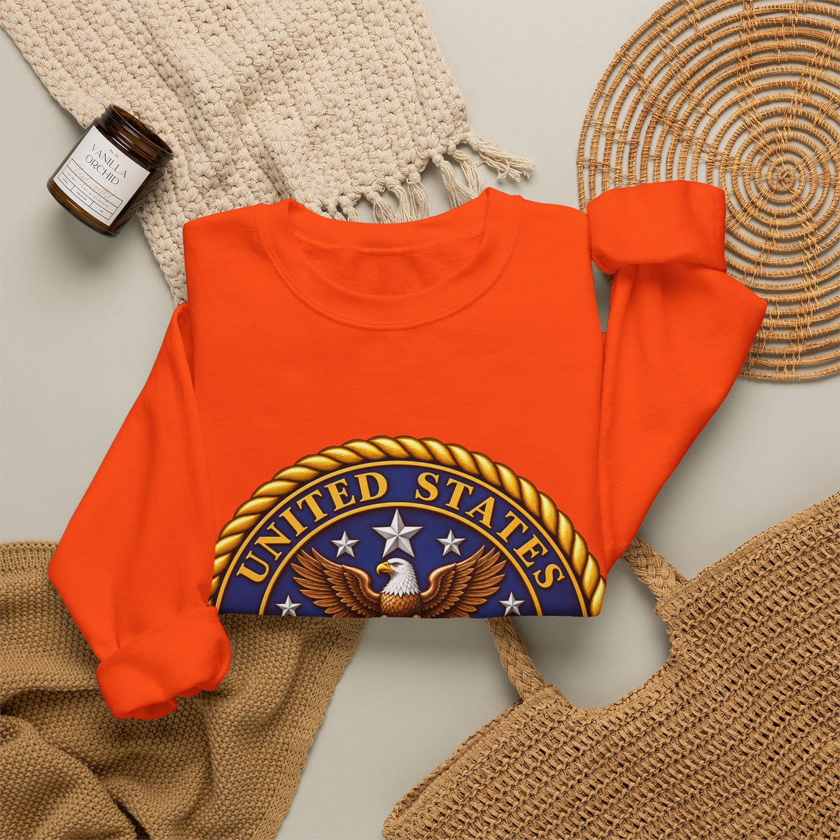 U.S. Air Force Emblem - Crewneck Sweatshirt