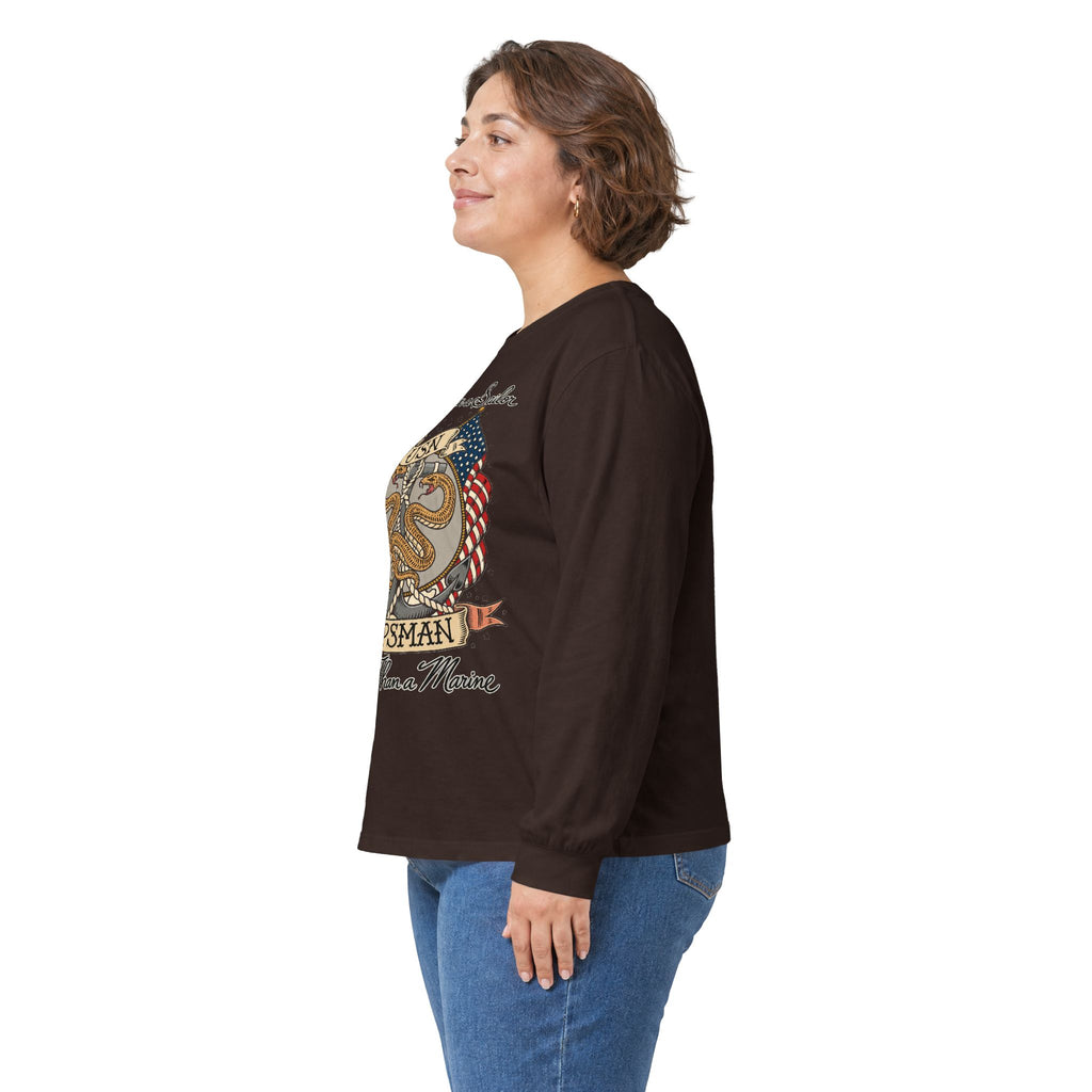 Corpsman Pride Crest - Unisex Ultra Cotton Long Sleeve Tee