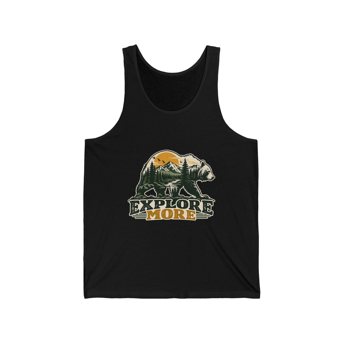Explore More Bear - Athletic Tank