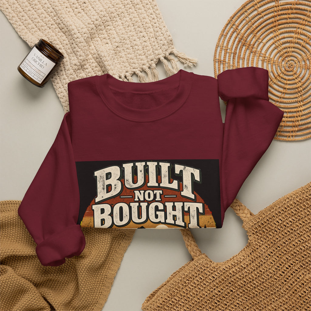 Built Not Bought - Crewneck Sweatshirt
