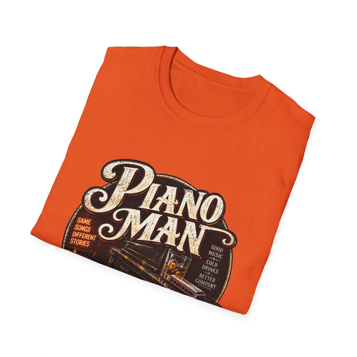 Piano Man Retro Bar - Classic Tee