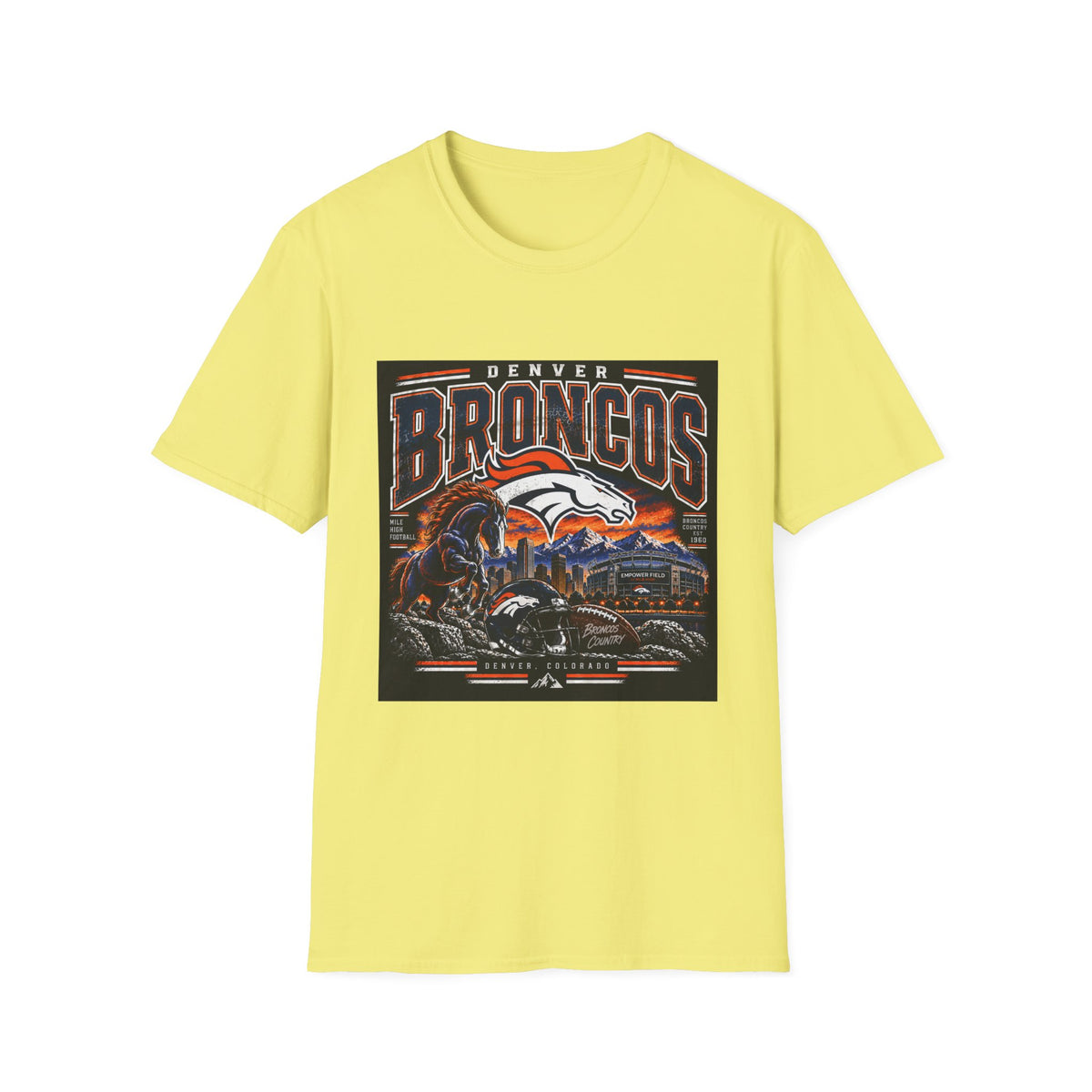 Denver Broncos Mile High Pride - Classic Tee