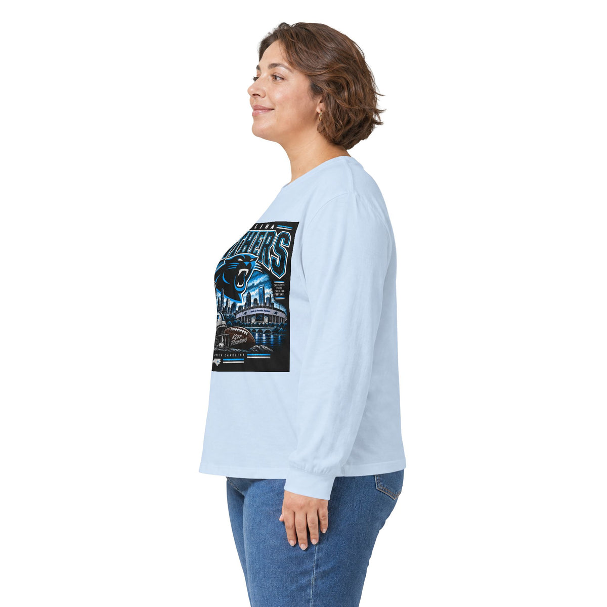 Carolina Panthers Keep Pounding - Unisex Ultra Cotton Long Sleeve Tee