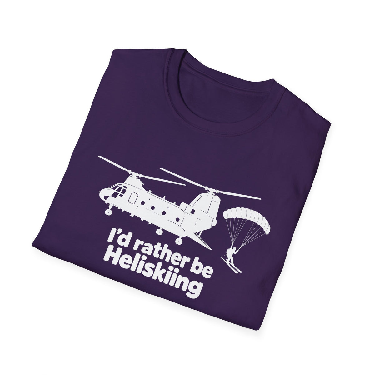 Id Rather Be Heliskiing - Classic Tee