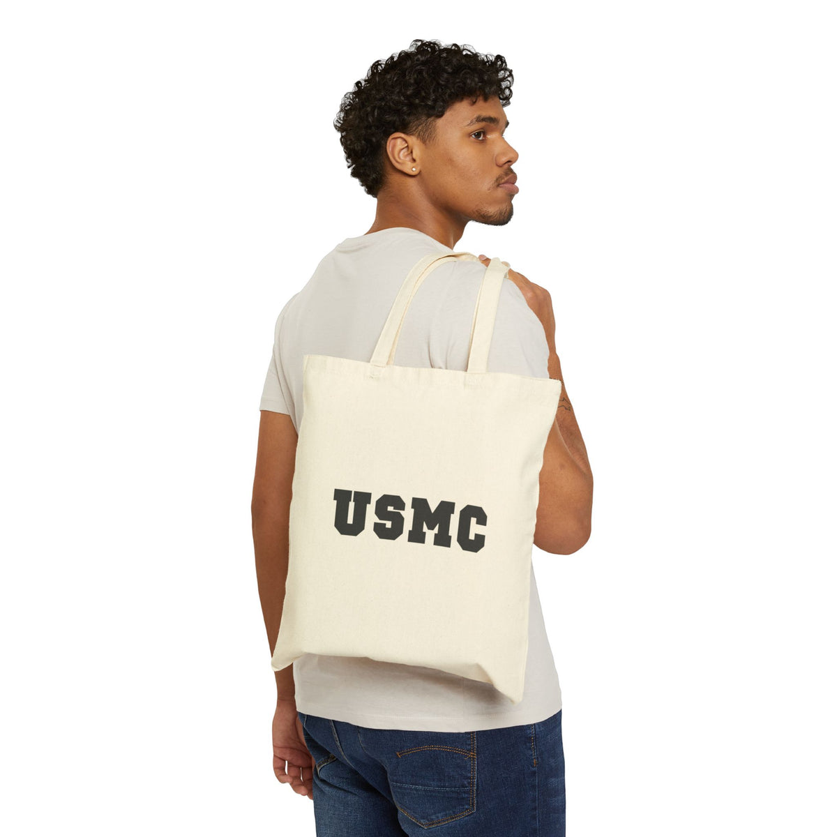 Marine Corps Varsity - Canvas Tote