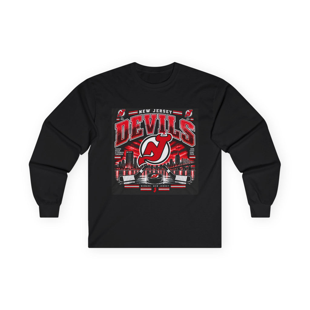New Jersey Devils - Unisex Ultra Cotton Long Sleeve Tee