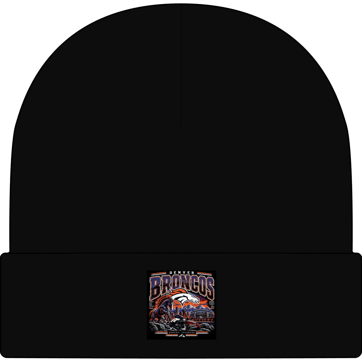 Denver Broncos Mile High Pride - AS Colour 1107 Cuff Beanie