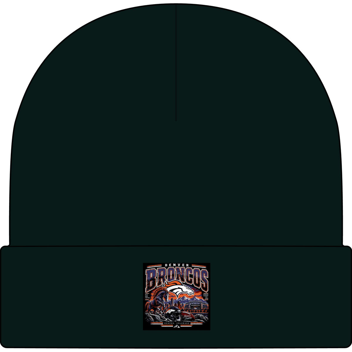 Denver Broncos Mile High Pride - AS Colour 1107 Cuff Beanie