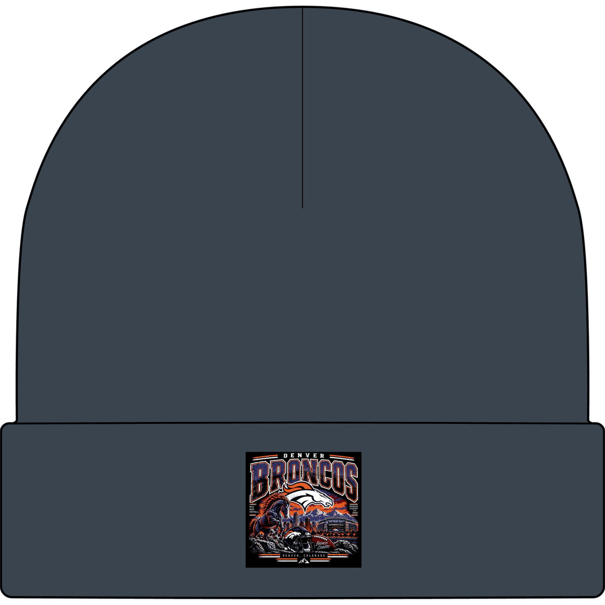 Denver Broncos Mile High Pride - AS Colour 1107 Cuff Beanie