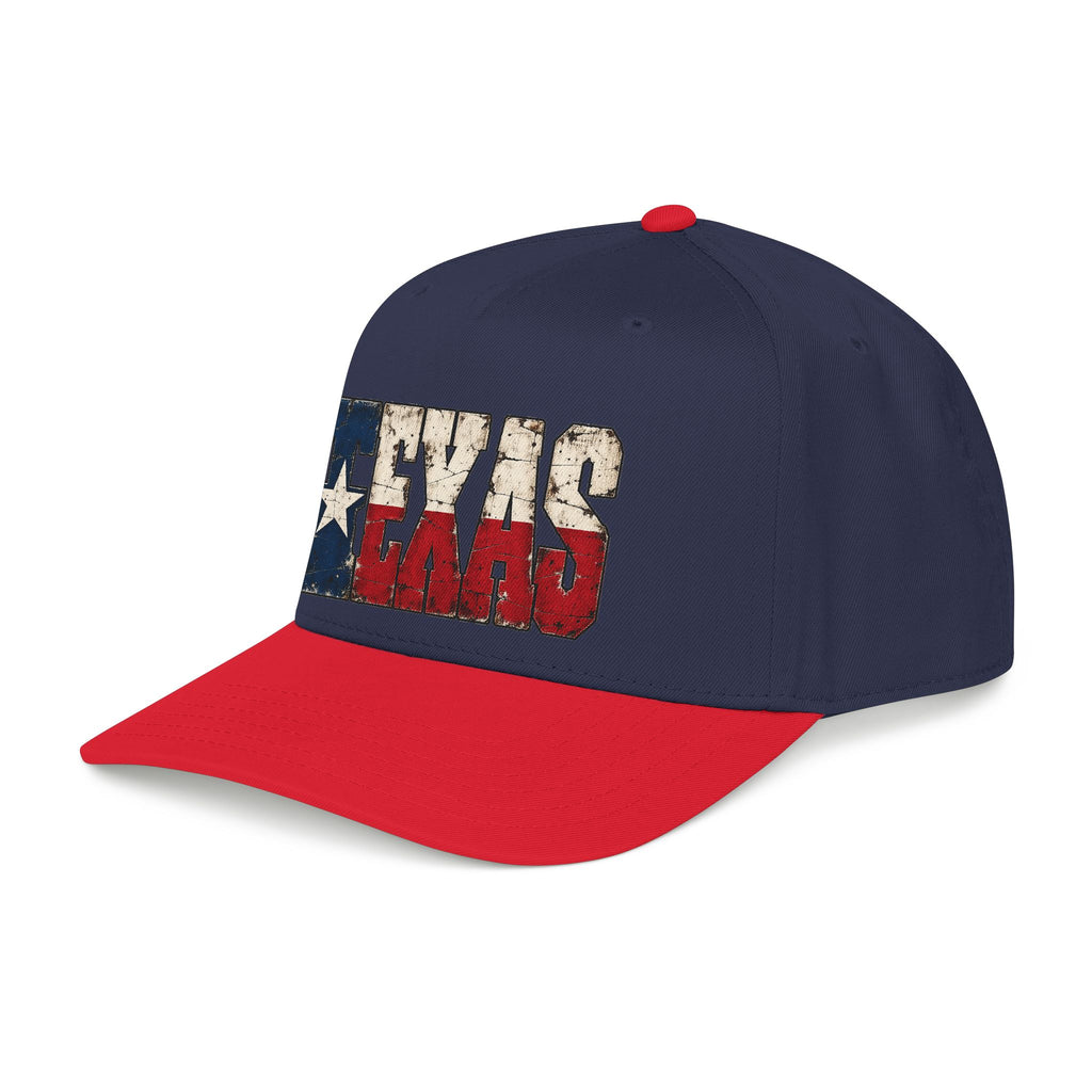 Texas Flag Block Letters - OTTO Baseball Hat