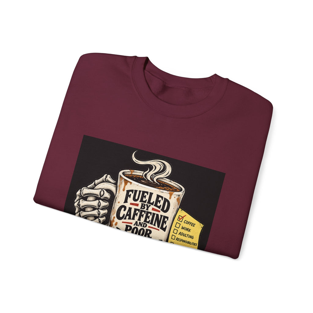 Fueled by Caffeine - Crewneck Sweatshirt