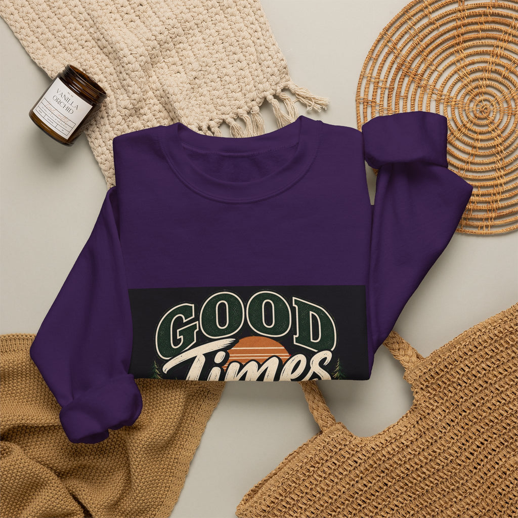 Good Times Questionable Decisions - Crewneck Sweatshirt