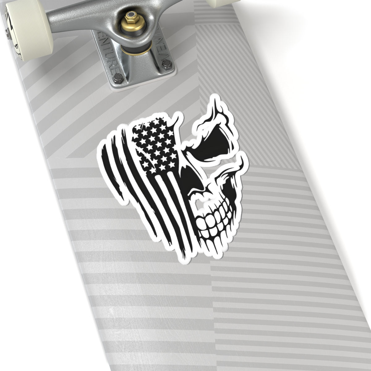 Stars, Stripes & Skulls - Kiss-Cut Sticker