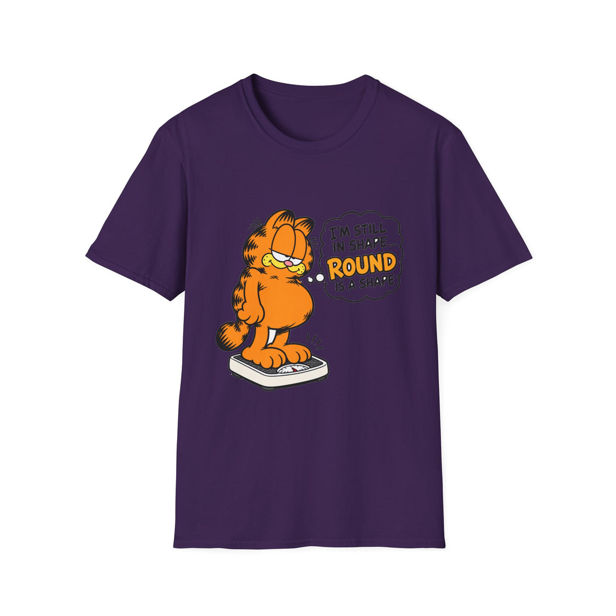 Round Shape Garfield - Classic Tee