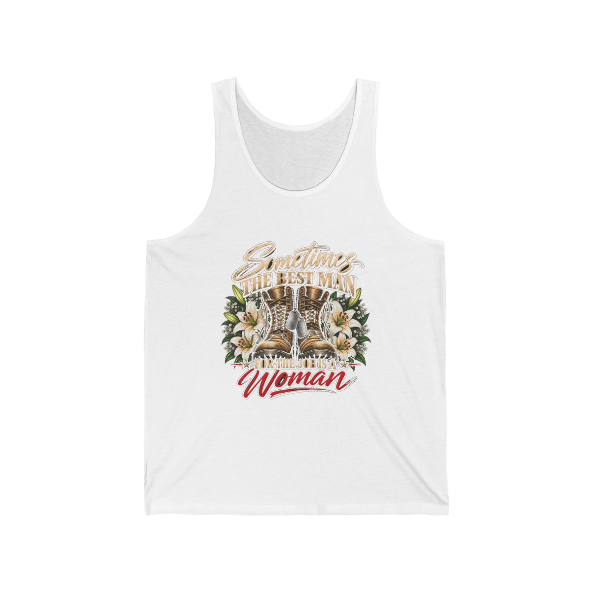 Sometimes Best Man Woman - Athletic Tank