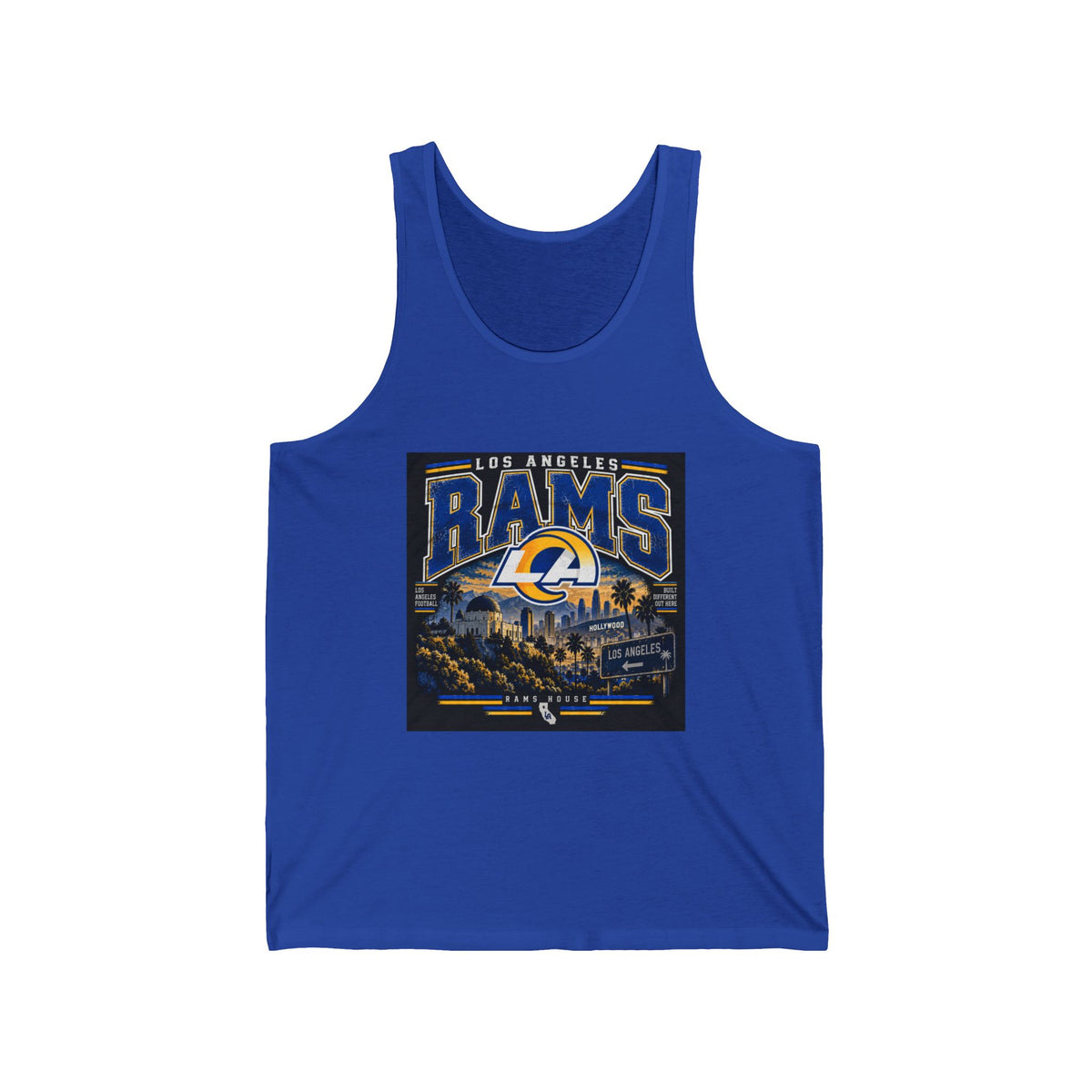 LA Rams House Pride - Athletic Tank