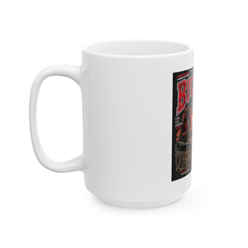 Tampa Bay Buccaneers Pirate Heritage - Ceramic Mug 11oz and 15oz