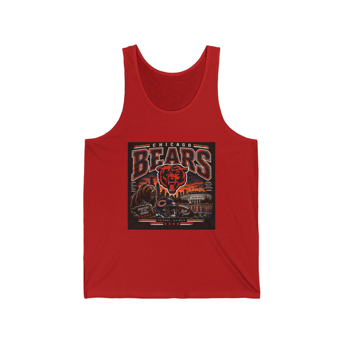 Chicago Bears Pride - Athletic Tank