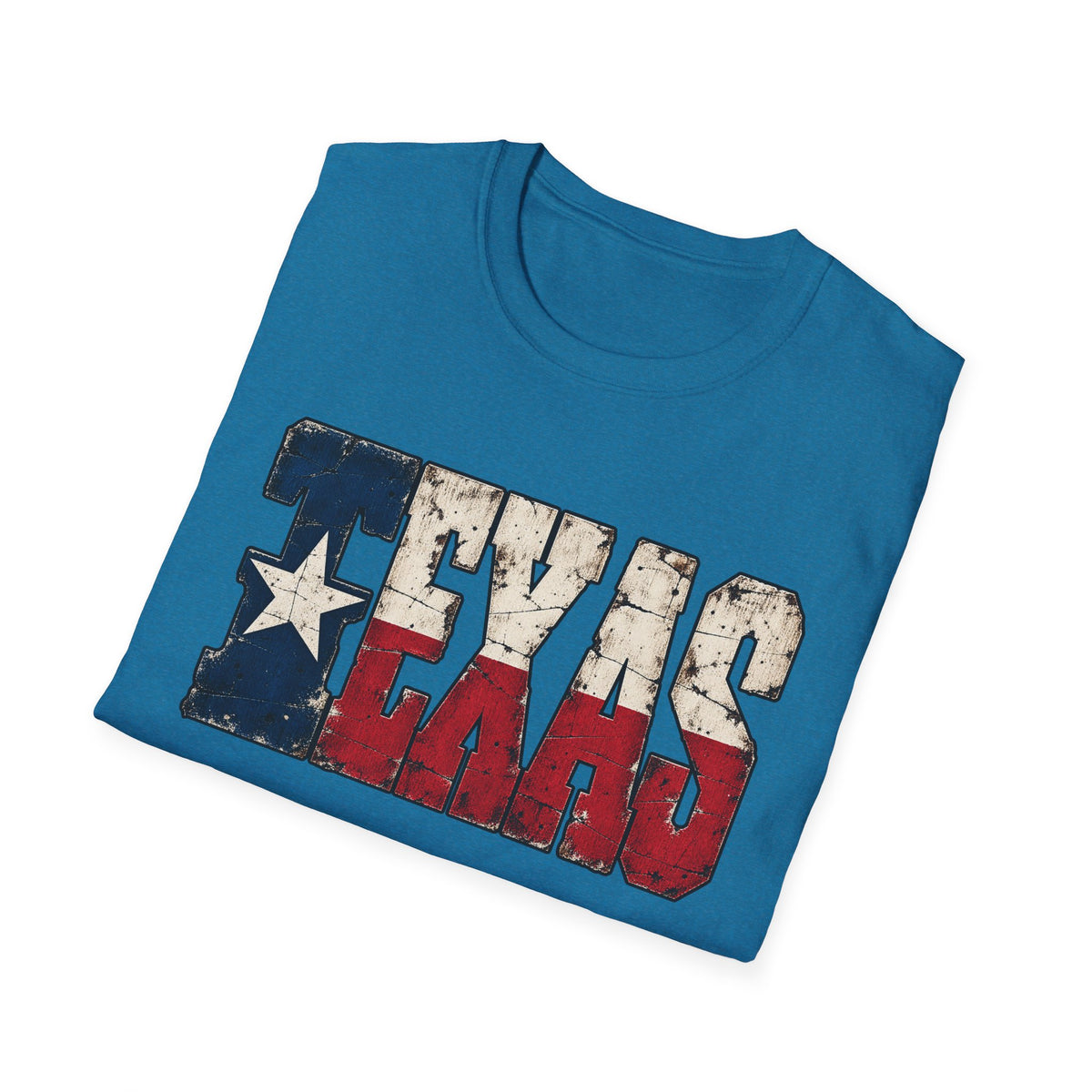 Texas Flag Block Letters - Classic Tee