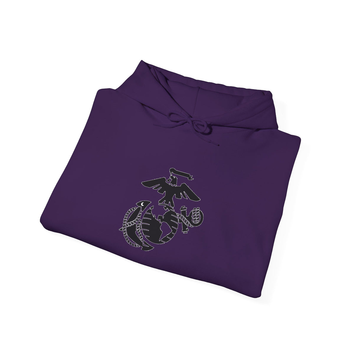 Eagle, Globe & Anchor Emblem - Hoodie