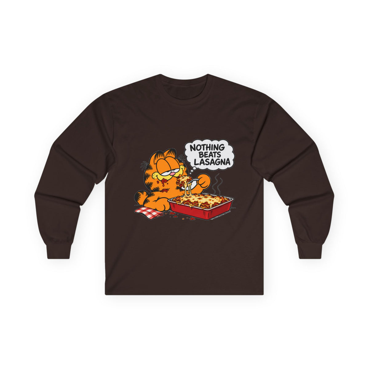 Nothing Beats Lasagna - Unisex Ultra Cotton Long Sleeve Tee
